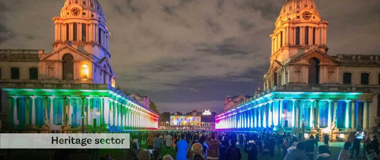 Maritime Greenwich World Heritage Site brand and website