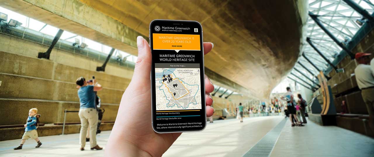 Maritime Greenwich World Heritage Site website