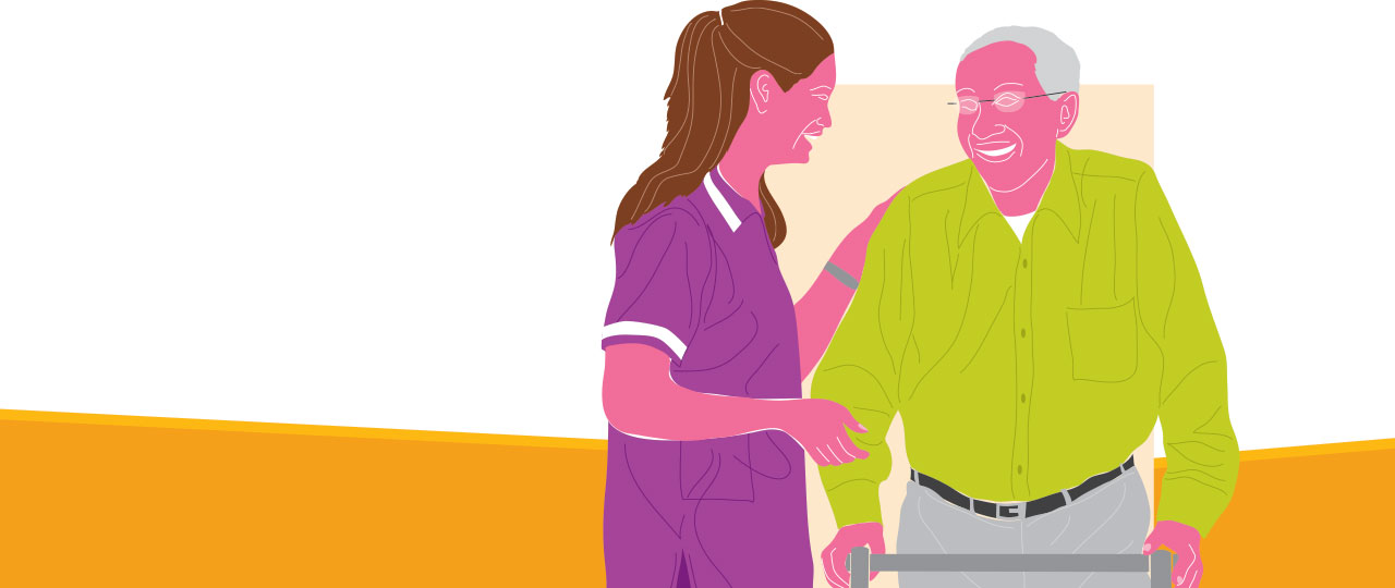 National Council for Palliative Care training pack illustration