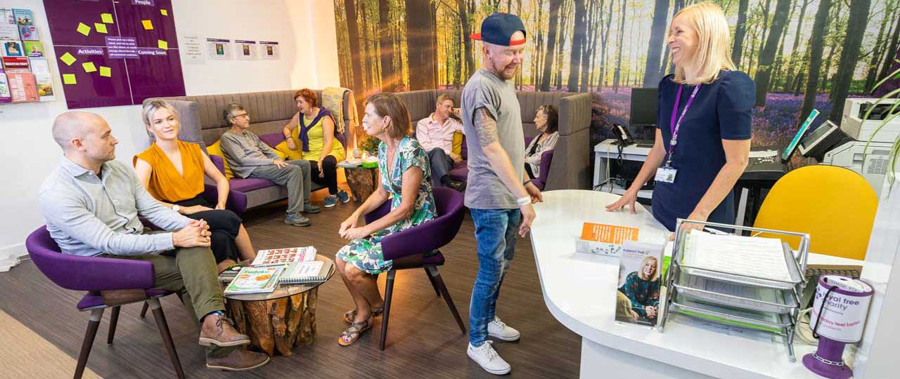 Royal Free Charity Support Hub interiors