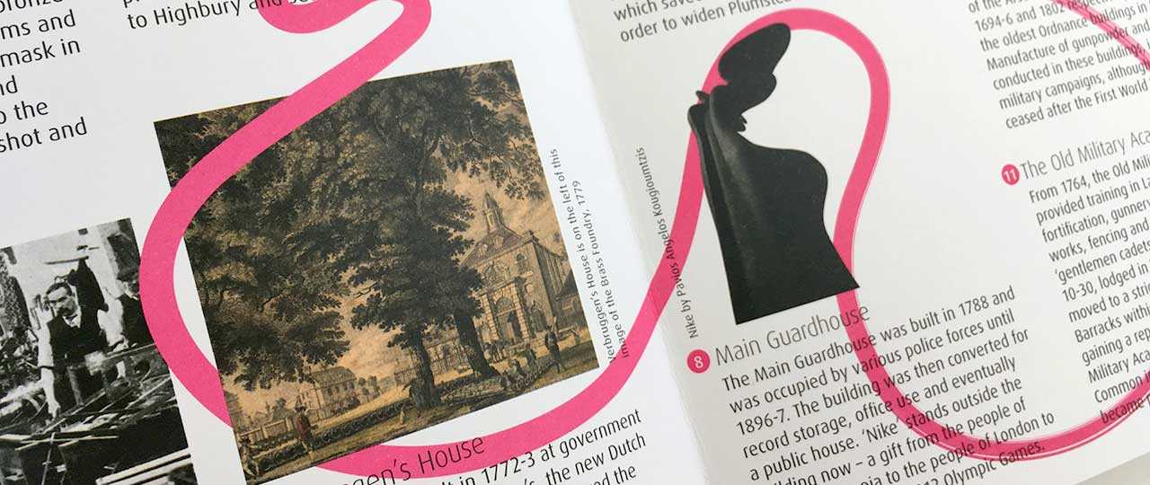 Woolwich History Walks adults' trail leaflet