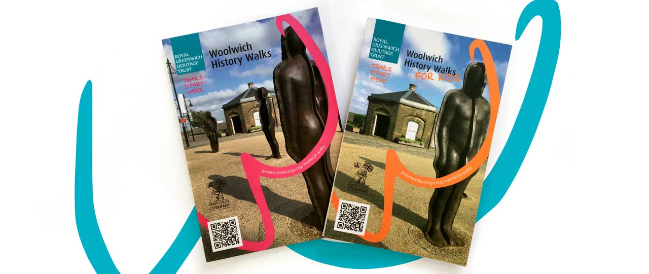 Woolwich History Walks trail leaflets